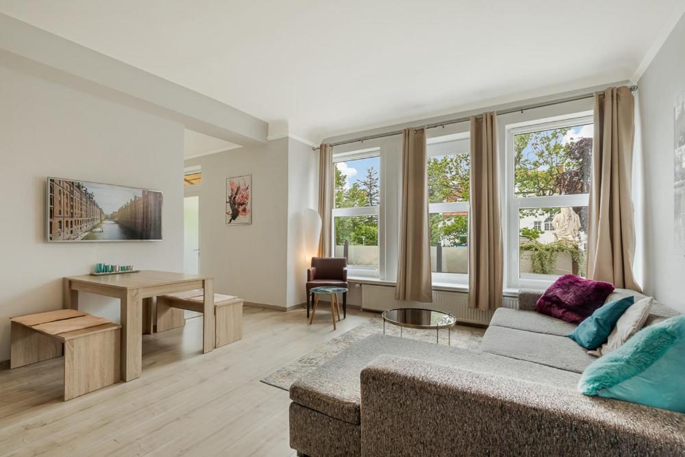 Ferienwohnung Am Schlosspark Gluecksburg Luaran gambar